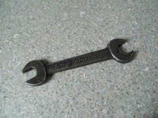 Vintage Forged Steel open ended wrench 3/4" & 5/8" - Made in USA