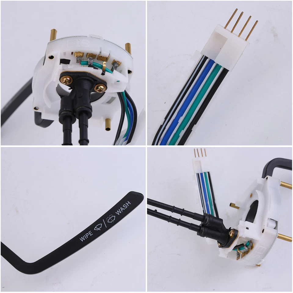 Nuevo interruptor limpiaparabrisas 4 cables para VW Beetle Karmann Ghia Thing 111953519H Foto 4 de 4