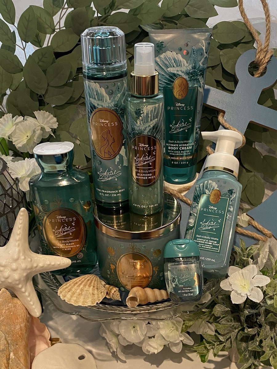 【新品未使用】Bath & Body Works アリエル5点セット 7 pc. SET Bath & Body Works Disney Princess ARIEL - Shimmer Mist