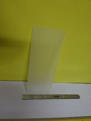 LARGE SYNTHETIC QUARTZ SEED SINGLE CRYSTAL PIEZOELECTRIC OPTICS AS