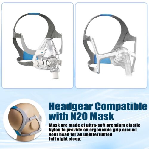 N20 Kopfbedeckung Ersatz Kopfbedeckung für ResMed AirFit/AirTouch Vollgesichtsmaske H... - Bild 2 von 7