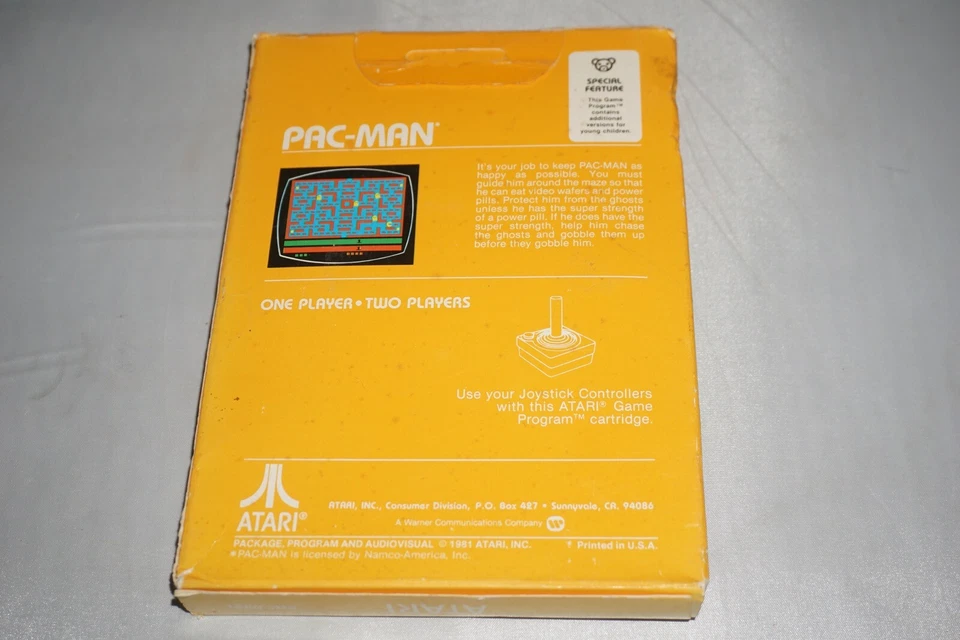 Pac Man NOT FOR RESALE (Atari 2600) NEW Sealed In Box #2 - Image 2 of 4