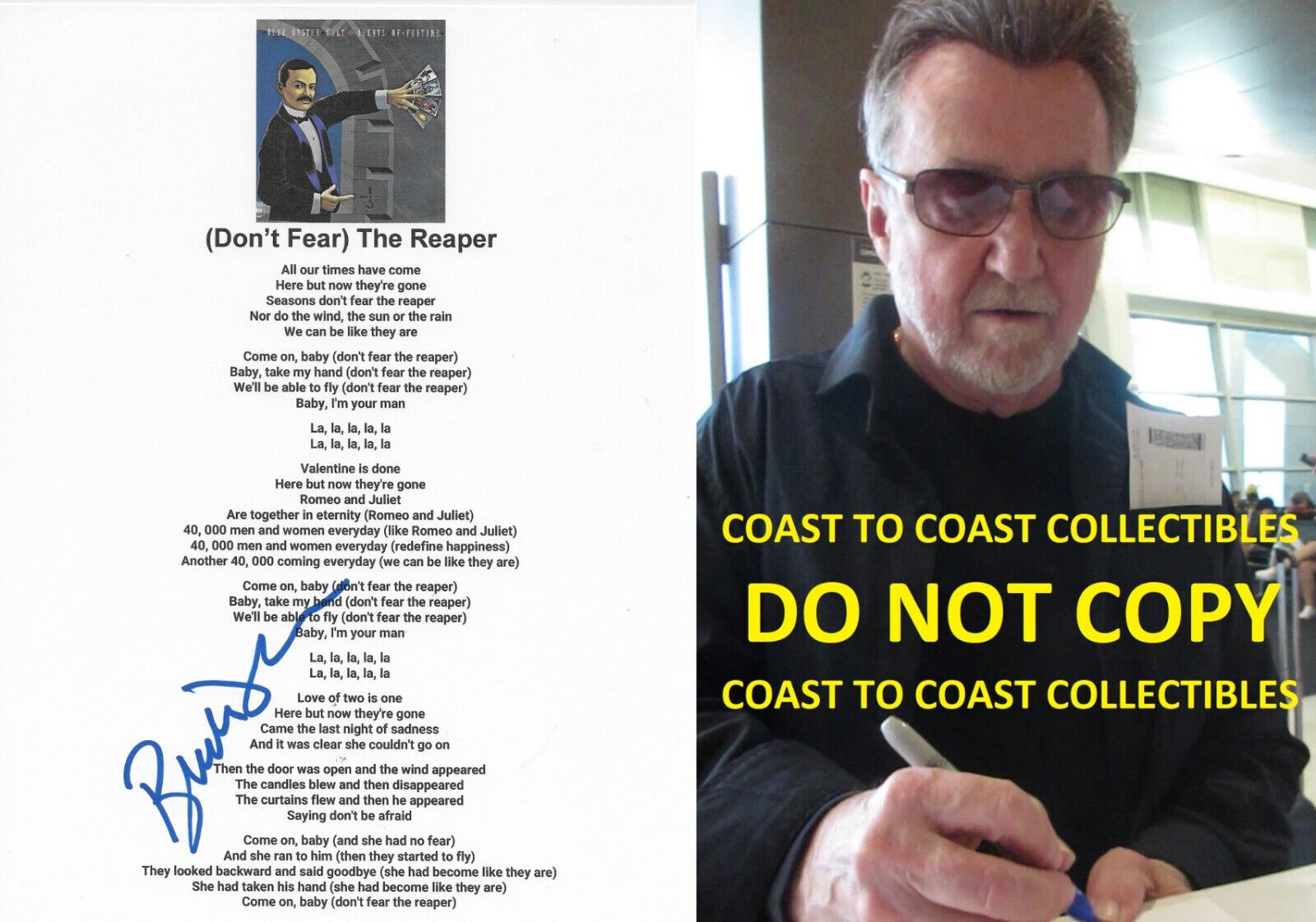 Buck Dharma Eric Bloom Signed Blue Oyster Cult Some Enchanted Evening Album COA Proof Autographed STAR Buck Dharma Eric Bloom Signed Blue Oyster Cult Some Enchanted Evening Album COA Proof Autographed STAR