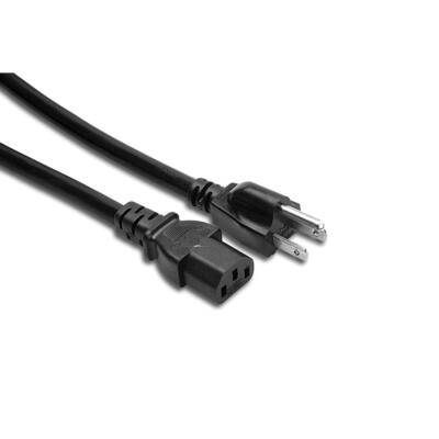 Rallonge Hosa PWC-415 - 15 Pieds, Calibre 14, Connecteur IEC Femelle C13, Prise NEMA Mâle