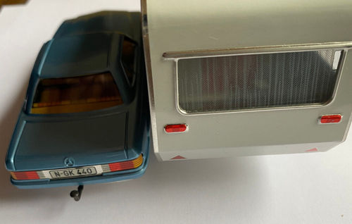 Kellermann 443/40 - Eriba Nova-Caravan und Mercedes-Benz 350 SL - unbespielt - Picture 7 of 7