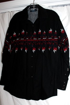 brooks and dunn flame shirt