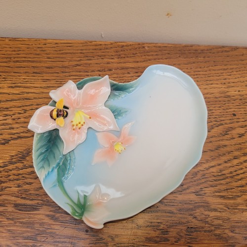 Franz Apple Blossom & Honey Bee Cup, Saucer & Spoon FZ00036 - Picture 7 of 8