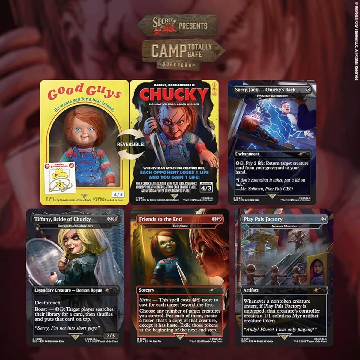 MTG Secret Lair x Chucky英語SLD チャッキー Magic the Gathering Secret Lair x Chucky Non Foil | eBay