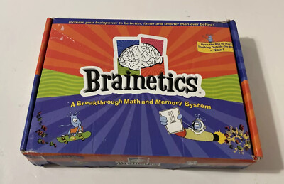 Brainetics - Mind Memory & Mental Math Skills System - 2008 Edition - 5 DVD Set