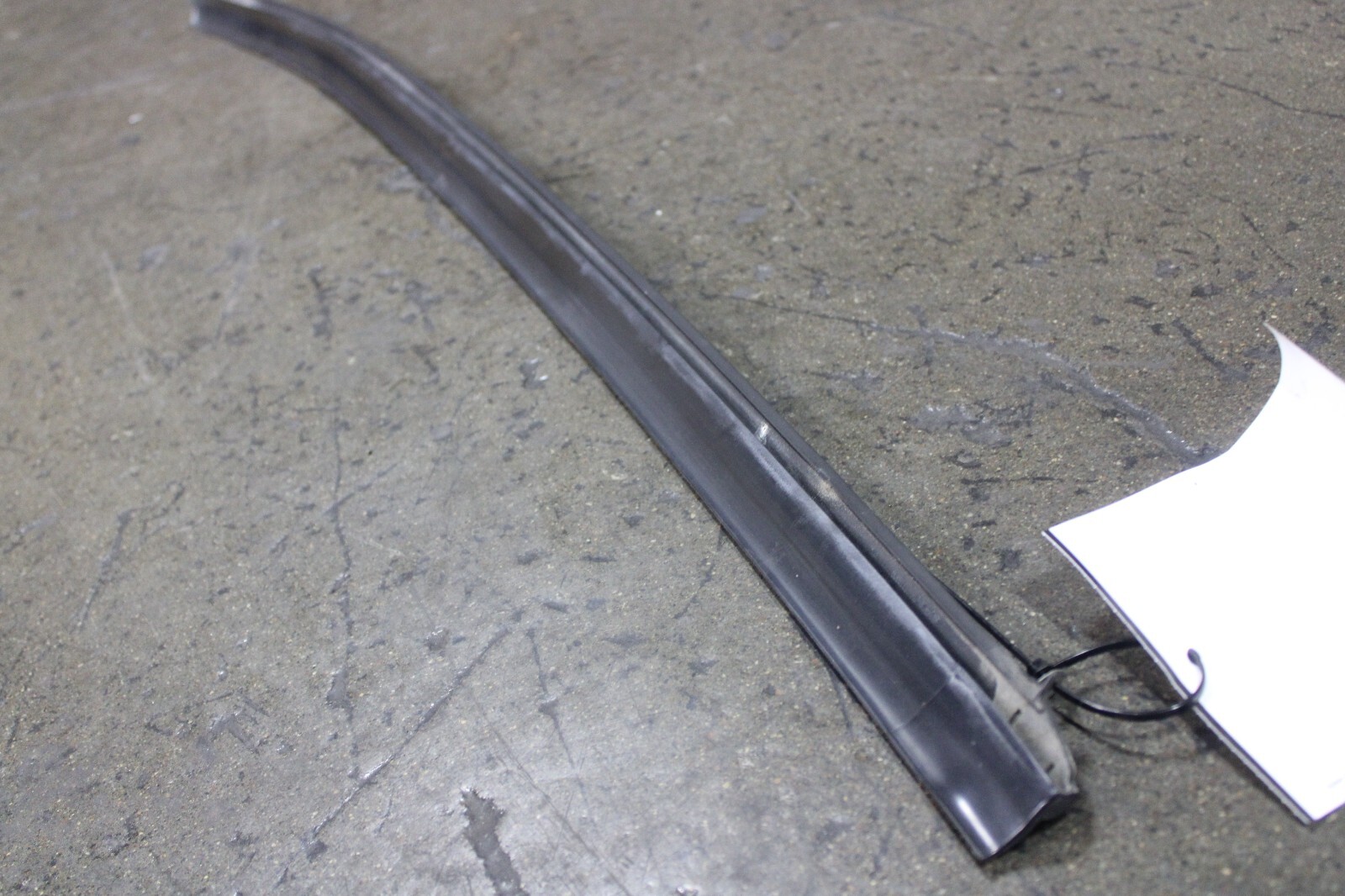Ferrari 599 GTB, RH, Right, Outer Door Glass Scraper, Used, P/N 67129400