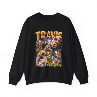 Travis Scott La Flame Sweatshirt Rap Streetwear Cactus Jack Merch