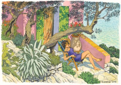 Summer : Agave : Archival Quality Art Print 13x19