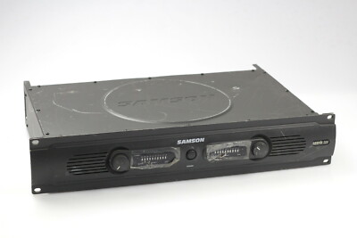 SAMSON SERVO600 パワーアンプ 動作確認済 Samson SERVO 600 Stereo Power Amplifier 300W Per Channel | eBay