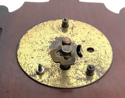 Pendulette mécanique XIXème Bois Laiton Doré Angelots Putti 1900 fonctionne - Imagen 5 de 10