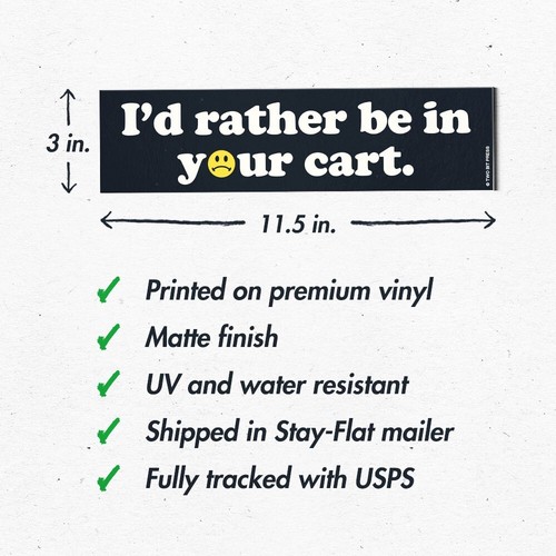I WANNA NEW DRUG Bumper Sticker - Funny Vintage Style - Vinyl Decal 80s 90s - Picture 4 of 4