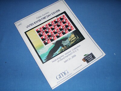 Nutmeg Manning Auction May 21,  2005 Astoria painted FDC BlueLakeStamps Useful!