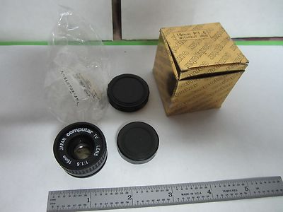 Mikroskop Teil Kamera Objektiv Computar TV 16 mm Wie Besehen BIN#S2-24