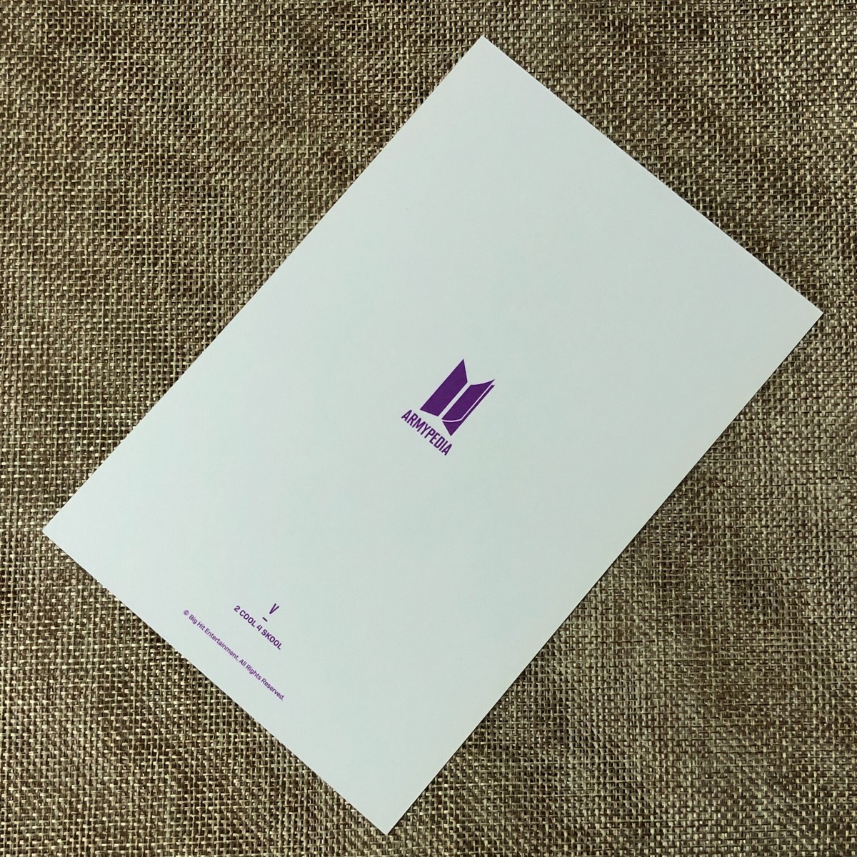 BTS ARMYPEDIA ポストカード BTS ARMYPEDIA Official Postcards Full Set LOVE YOURSELF