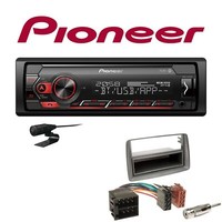Pioneer 1-DIN Bluetooth Autoradio Android USB FüR Fiat Panda 2003-2012 Grau