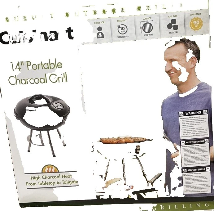 Acero Cuisinart Barbacoas, parrillas y fumadores