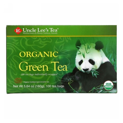 Organic Green Tea 100 Bags By Uncle Lees Teas - 第 1/1 張圖片