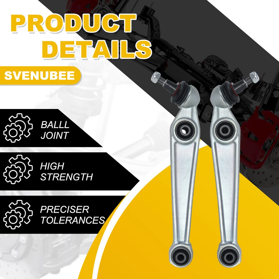 4X Front Lower Forward & Rearward Control Arm Ball Joint for 2007-2014 BMW X5 X6 - Image 4 of 4