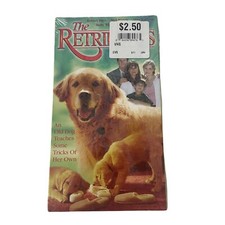Brand New Sealed The Retrievers VHS Tape Family Movie Betty White Robert Wagner