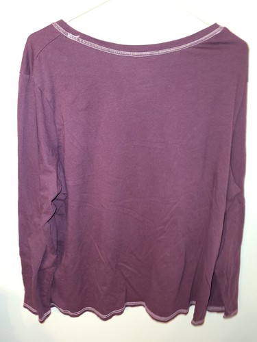 Universal Thread Womens Cropped Size L Marroon Raw Edge 21 L 25 Across Front Che - Picture 18 of 24