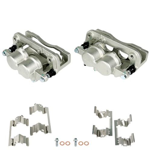 Labwork Front Brake Calipers For 20082014 GMC Sierra 1500 & Yukon w/ Bracket eBay