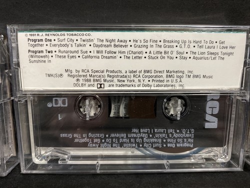 Salem’s Greatest Hits Of The 60’s 70’s 80’s Cassette Tape - Cigarette - NEW - Imagen 3 de 5