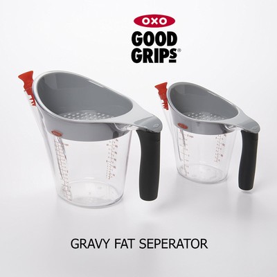 Oxo Good Grips Gravy Fat Oil Separator With Measure Kitchen Ebay