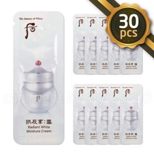 The history of Whoo Gongjinhyang Seol Radiant White Moisture Cream 1ml x 30pcs