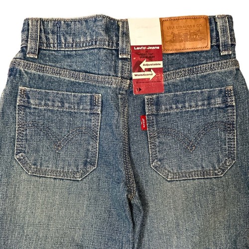 New Boy's Levi Strauss Levi's Aged Tint Skate Jeans Denim Blue Jeans size 4T - Picture 4 of 6