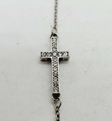 BRIGHTON Silver Starry Night Cross 