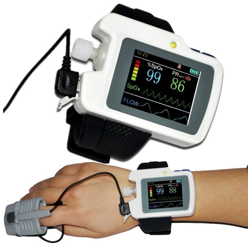 CMSRS01 Respiration Sleep Monitor Wrist Sleep apnea screen meter Nose