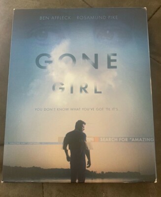 Gone Girl Blu-ray Disc Amazing Amy Book Set 24543954576