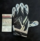 NEW YORK GIANTS BRIAN BURNS SIGNED GLOVE JSA COA