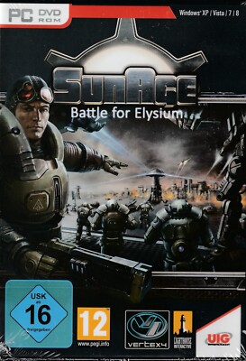 SUNAGE BATTLE FOR ELYSIUM PC DVD ROM //// NEU ////USK16 STRATEGIE - 25 MISSIONEN