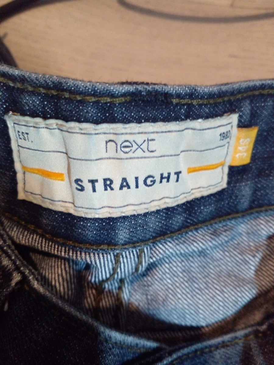 Next Jeans 1982 34 s straight