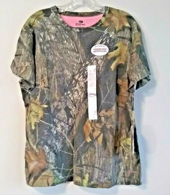 Large Camo Shirt Crew Neck Short Sleeve 