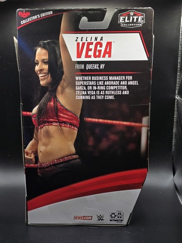Figura de lucha libre WWE Mattel Elite Zelina Vega Serie 84 Chase Edición Coleccionista - Imagen 2 de 2