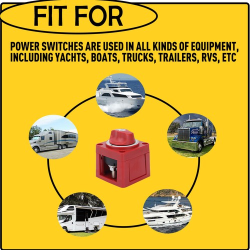 12-48V 6006 M-Series Battery Disconnect Switch On Off for Power marine boat RV‘s - Picture 2 of 12