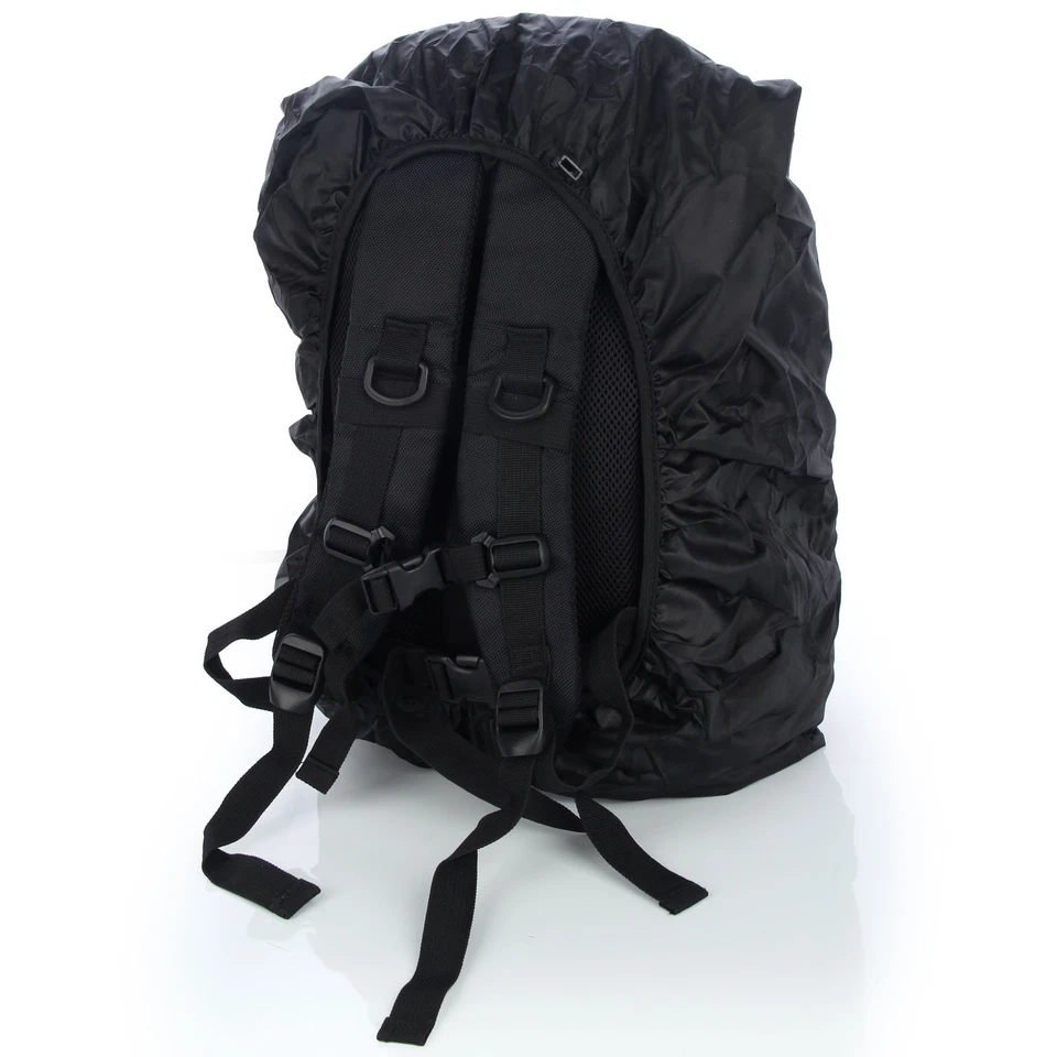LARGE DSLR SLR Camera Backpack Rucksack Bag Case+RainCover For Nikon Sony Canon - Image 3 of 4