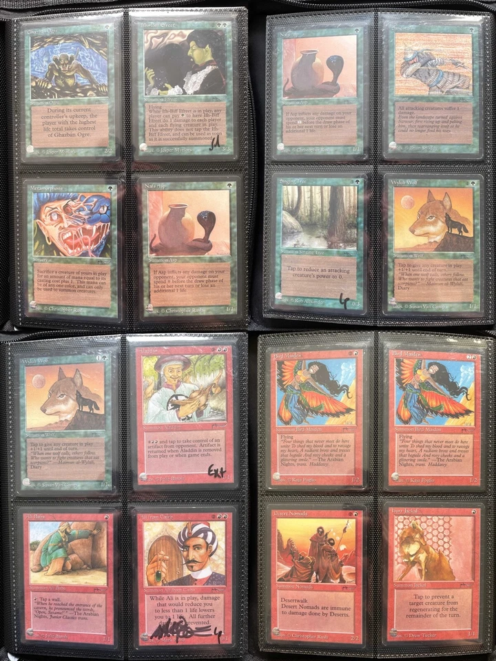 Arabian Nights Komplett Set / Complete Set / Full Set – MTG Magic the Gathering - Bild 3 von 4