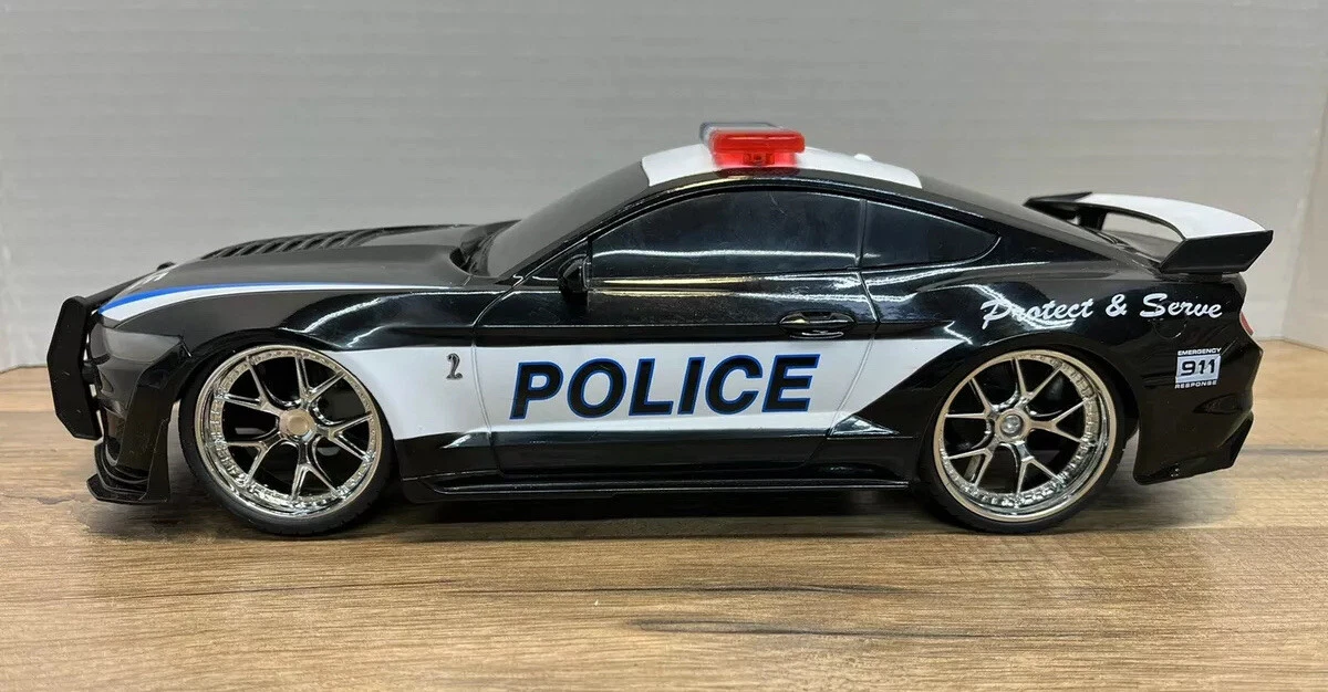 Mustang police hotsell car toy