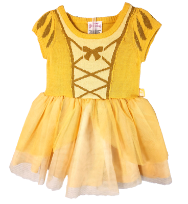 Disney Princess Belle Beauty and The Beast Baby Toddler Girls