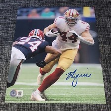 KYLE JUSZCZYK SIGNED AUTOGRAPH 8X10 PHOTO SAN FRANCISCO 49ERS BECKETT BAS COA