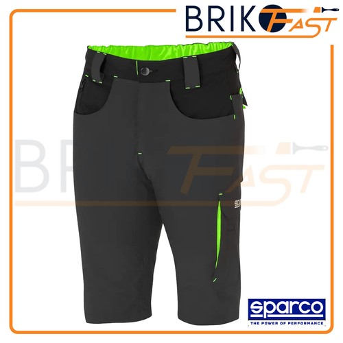 PANTALONI PANTALONCINI CORTI DA LAVORO SPARCO LAREDO TECH LIGHT BERMUDA SHORTS - Foto 3 di 21