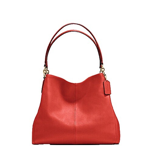 COACH Old Coach 9020 Ergo One-Shoulder Bag, Leather, Black #QY4AZU