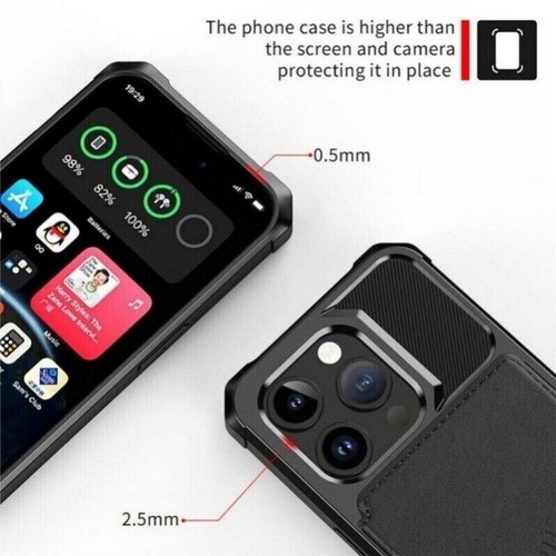 For iPhone 16e 15 14 13 12 11 Pro Max Plus X Wallet Leather Card Slot Case Cover - Picture 58 of 67